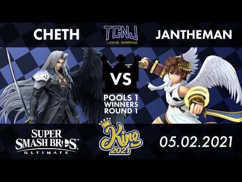 King 2021 - Cheth (Sephiroth) vs JanTheMan (Pit) - SSBU P1 Winners Round 1