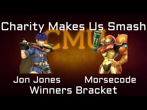 Charity Makes Us Smash Project M Bracket -  Jon Jones (Ike) vs. Morsecode (Samus)