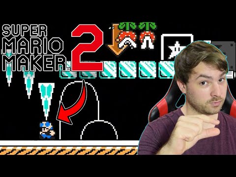 How Did I Survive?! - Mario Maker 2 Endless Expert NO SKIPS 23
