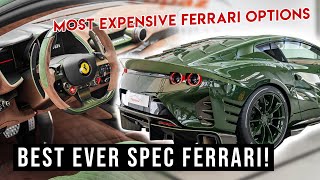 Sanding The Highest Specification TAILOR MADE Ferrari in the World! 💵