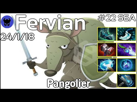 Fervian [TPB] plays Pangolier!!! Dota 2 7.21