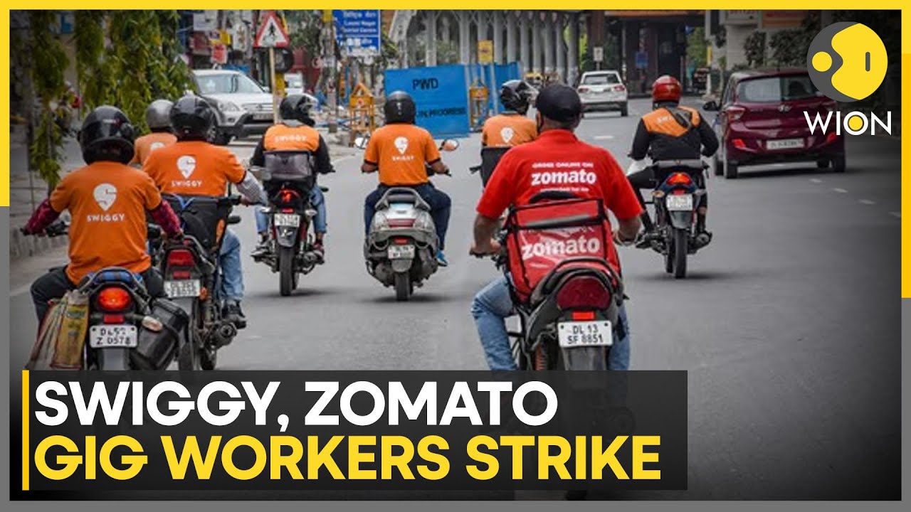 Delivery Partners of Quick Commerce Giants Swiggy and Zomato Announce All-India Strike | WION
