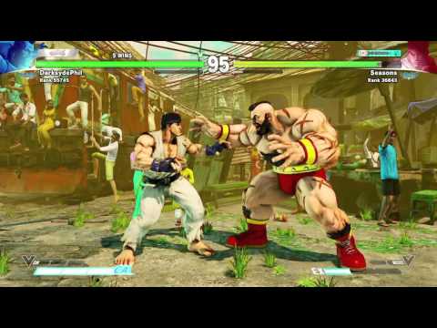 SFV MP Warmup Session April 18, 2016 pt31 - Ryu Returns...
