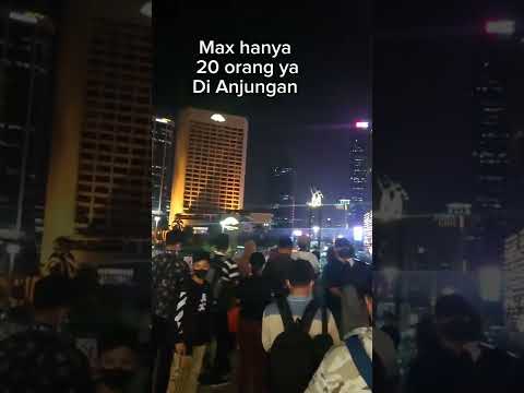 Cara ke Halte Transjakarta Bundaran HI Saat Malam