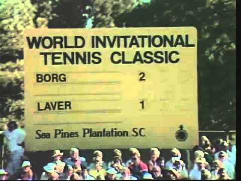 Hilton Head Invitational 1977 - Rod Laver v Bjorn Borg