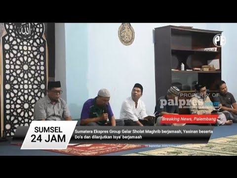 Sumatera Ekspres Grup Gelar Sholat Magrib dan Yasin Bersama