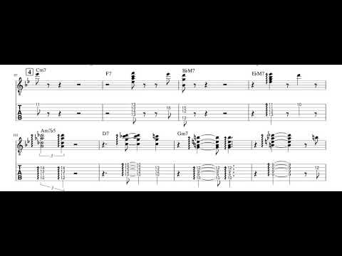 Autumn Leaves / Gilad Hekselman solo Transcriptions Tab & Sheet Music