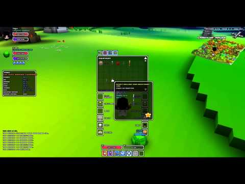 Cube World - Warrior Weapon Glitch