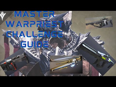 Master Warpriest Challenge Guide!