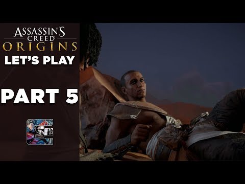Assassin's Creed: Origins - Walkthrough / Let's Play (Blind) PS4 PRO - Part 5 "House of Life"