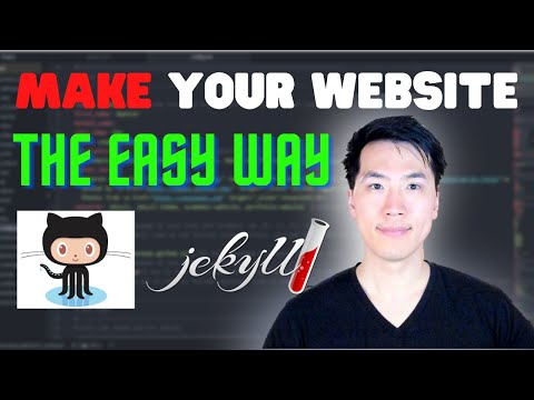 How To Build A Website | Github Pages | Jekyll | Template