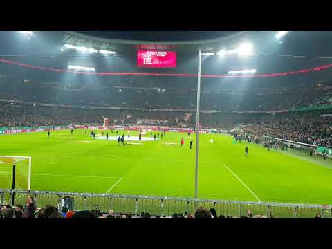 Mannschaftsaufstellung FC Bayern gegen Dortmund im DFB Pokal Achtelfinale 20.12.2017