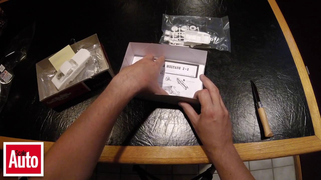 Unboxing AMT's 1965 Ford Mustang