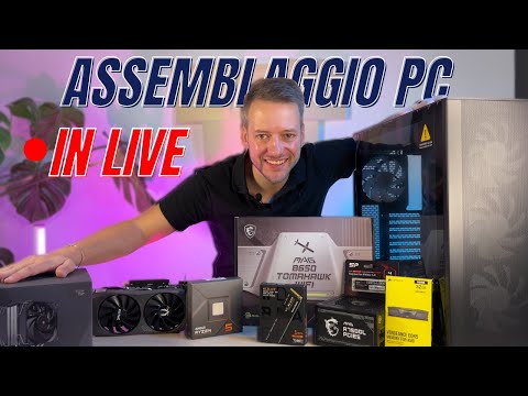 Assemblaggio PC di un iscritto IN LIVE - Come assemblare un PC PASSO PASSO