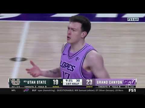 #MWMBB HIGHLIGHTS: Grand Canyon’s 84-74 win over Utah State