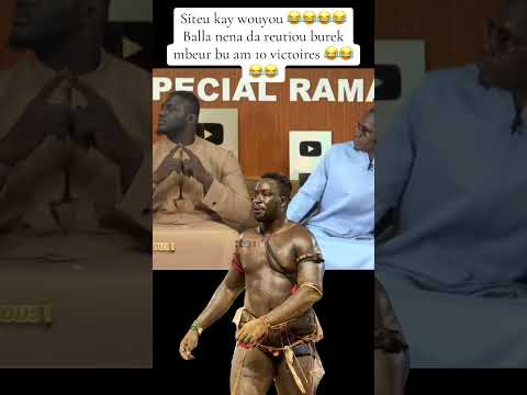 Balla Gaye regrette son combat vs……#lamb #seneweb #luttesénégalaise #viral #senegal