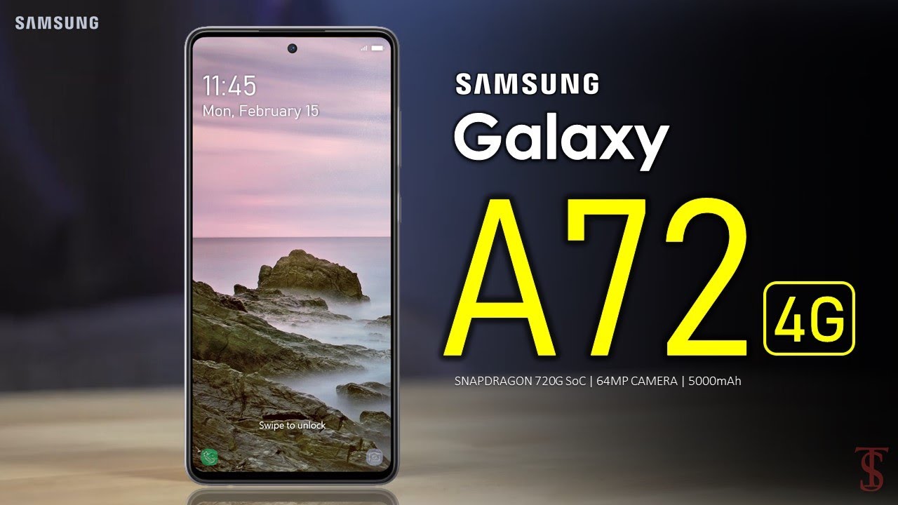 Samsung Galaxy A72 4G First Look, Price, Design, Camera, Specifications, Features