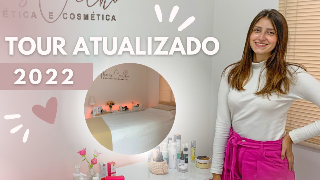 TOUR PELO MEU ESPAÇO DE ESTÉTICA