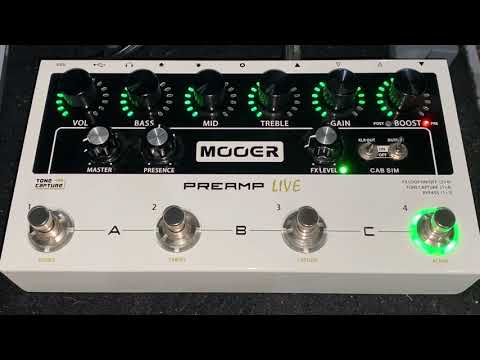 Teste - Mooer PreAmp Live
