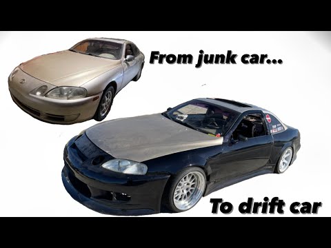 Building $350 SC300 into a drift car in 10 minutes