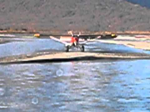 water assisted bush landing