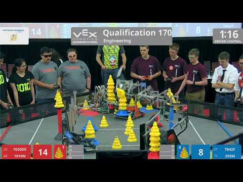 2018 VRC Engr Q170 - 10300X 1010N vs 7842F 355M - 76 to 83