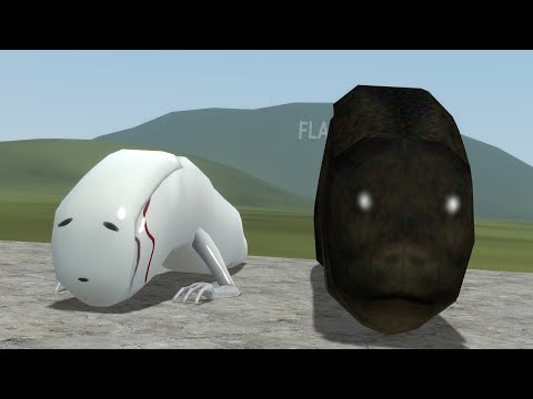 HIGHWAY WORM VS BRIDGE WORM - (V2)-(Trevor Henderson Mod Pack) - GMod