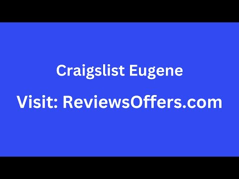 Craigslist Eugene