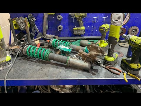 Передние койловеры Silvia в w201