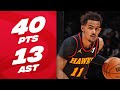 Trae Young Drops DOUBLE-DOUBLE On New Years Eve! ? | December 31, 2023