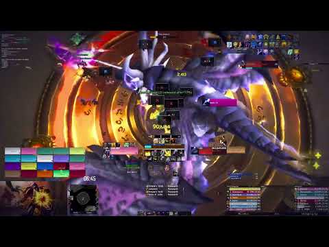 Ascendance vs Mythic Raszageth - Retribution Paladin PoV (Red Side)