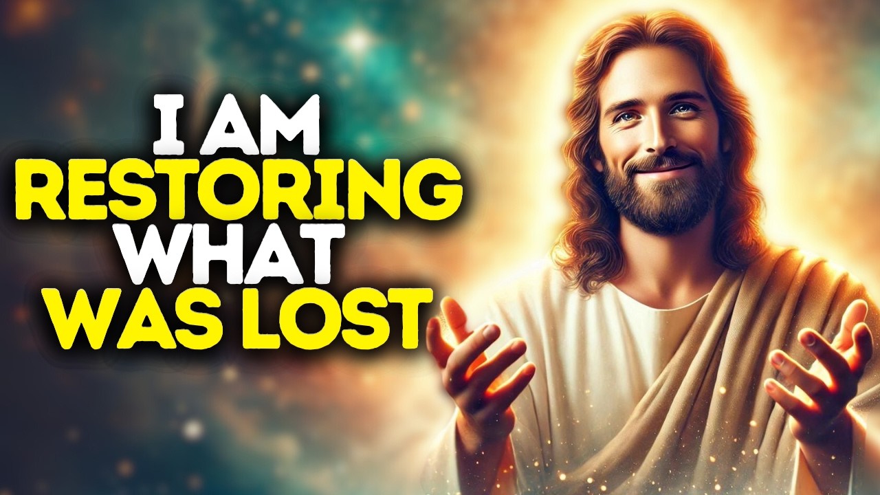 I Am Restoring What Was Lost | God Says | God Message Today | Gods Message Now | God Message