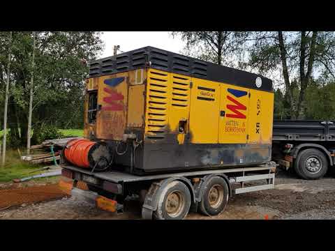 Husbygge del 6 - Efter gjutning av grunden, borrigg anländer