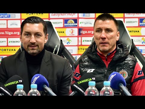 2021-05-23 Sandecja - Chrobry Głogów 1-1 (0-1), pomeczowa konferencja prasowa