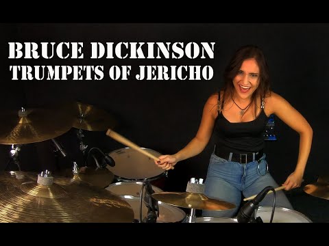 Bruce Dickinson - Trumpets of Jericho - Drum Cover By Nikoleta