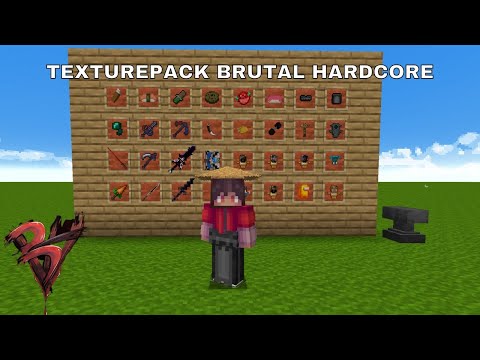 Review Texturepack Brutal Hardcore Terbaru!!