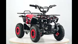 Elektrická štvorkolka pre deti Beneo Motors Veloci červená - 800W