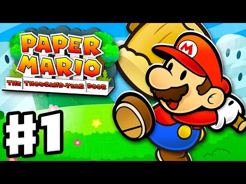Paper Mario: The Thousand-Year Door - Gameplay Walkthrough Part 1 - A Rogue's Welcome!