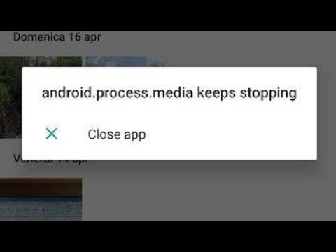 Fix android.process.media keeps stopping Xiaomi | Redmi phone | android.process.media has stopped