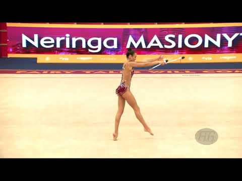 MASIONYTE Neringa (LTU) - 2019 Rhythmic Worlds, Baku (AZE) - Qualifications Clubs