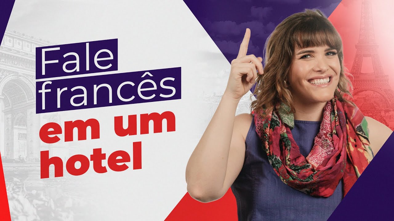 Fale francês em um hotel