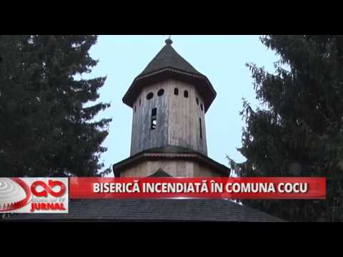 BISERICA INCENDIATA IN COMUNA COCU