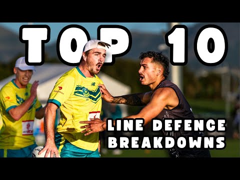 The ULTIMATE Touch Rugby/Football Defence Breakdown! | Top 10 Line Defence Breakdowns So Far!