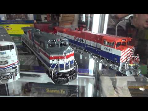 HOBBY MODEL EXPO : LOCOMOTIVE AMERICANE - NOVEGRO (MI) 27 - 9 - 2014.