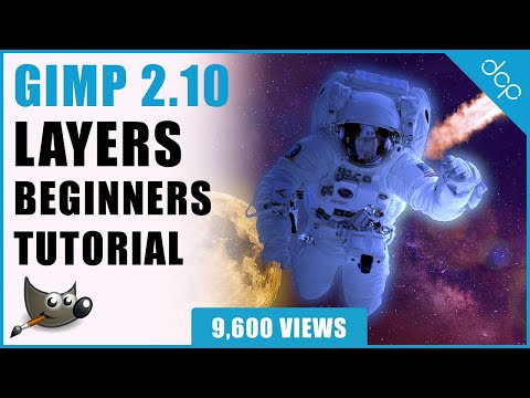 GIMP 2.10 Tutorial - Gimp Layers Tutorial