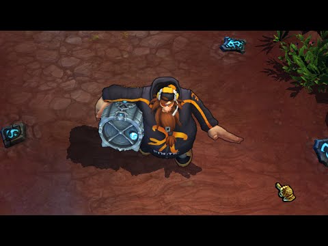 Fnatic Gragas Skin Spotlight Gameplay! (League of Legends / LoL Preview)