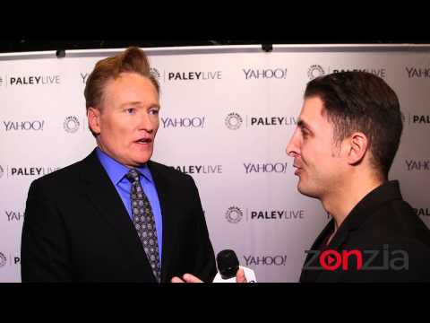 Conan O' Brien Chats With BTVRtv At Paley Center NY