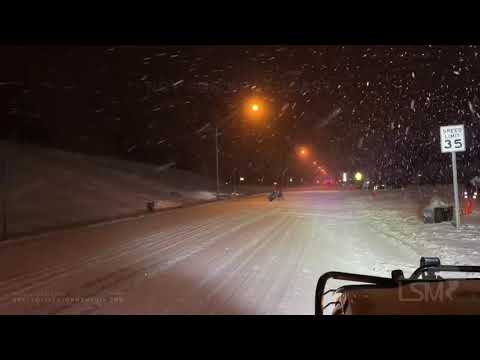 02-16-2021 Vian, OK - Nighttime Snow fun for Local Kids