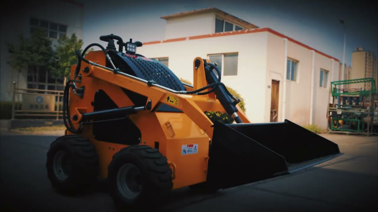 China Low Price Mini Skid Steer Loader from Factory-Qingdao Fullwin Machinery