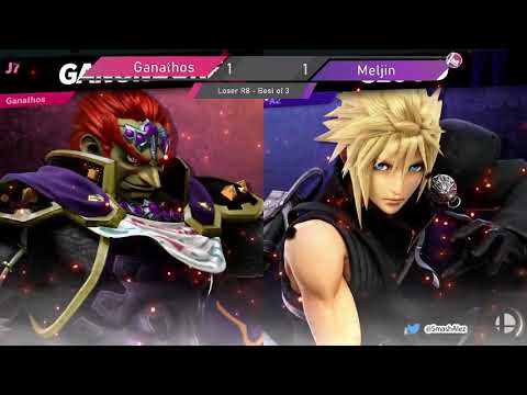 Smash à Lez Bi-Monthly #21 - Ganathos (Ganondorf) Vs. Meljin (Cloud) - Loser R8